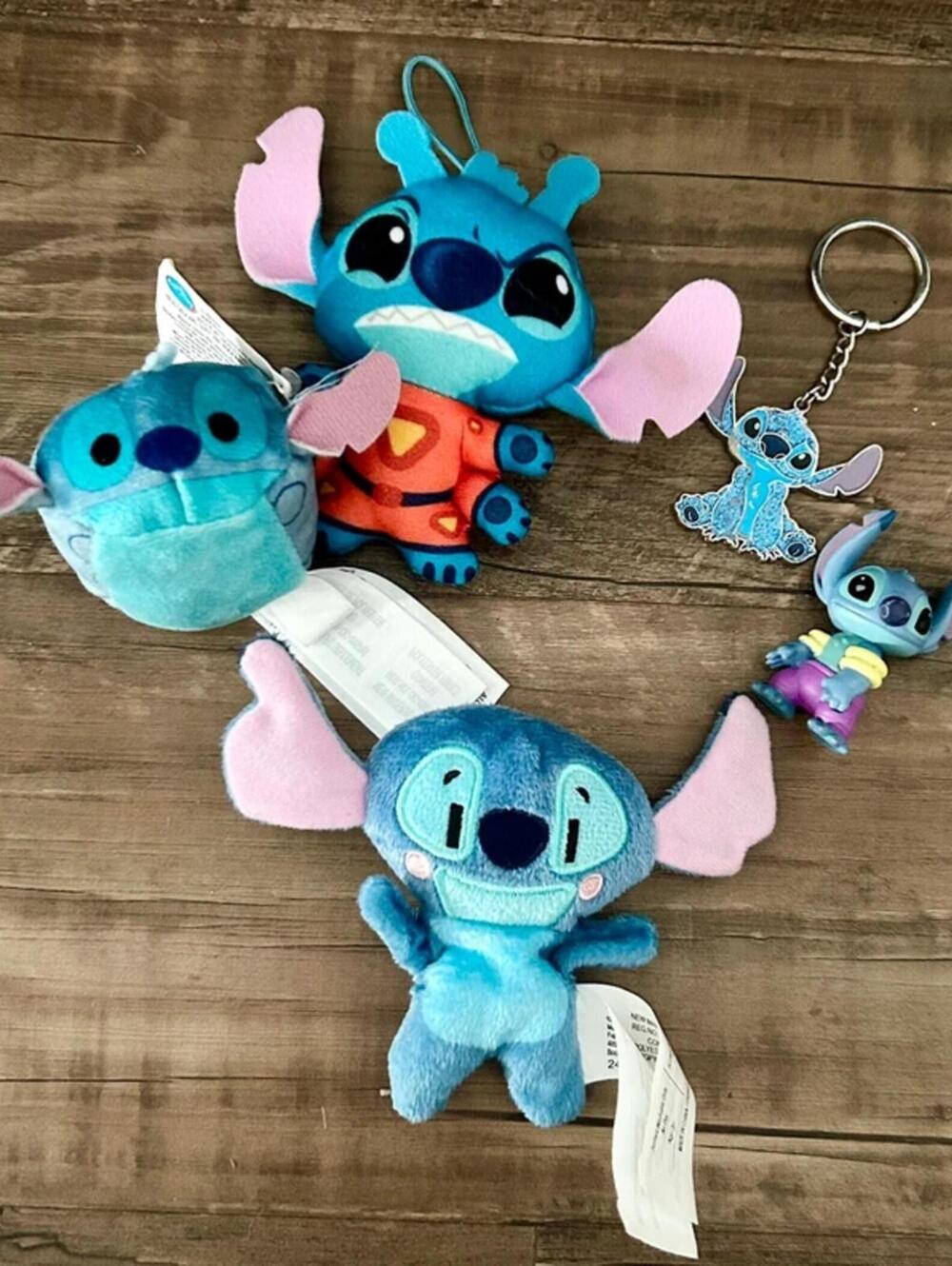 Bundle of Stitch! Keychain, plush, Tsum Tsum